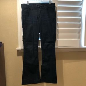 BOOT CUT DARK WASH JEANS